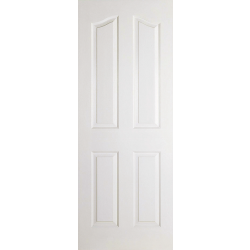 Mayfair Moulded Panel White Primed Internal Door (textured)